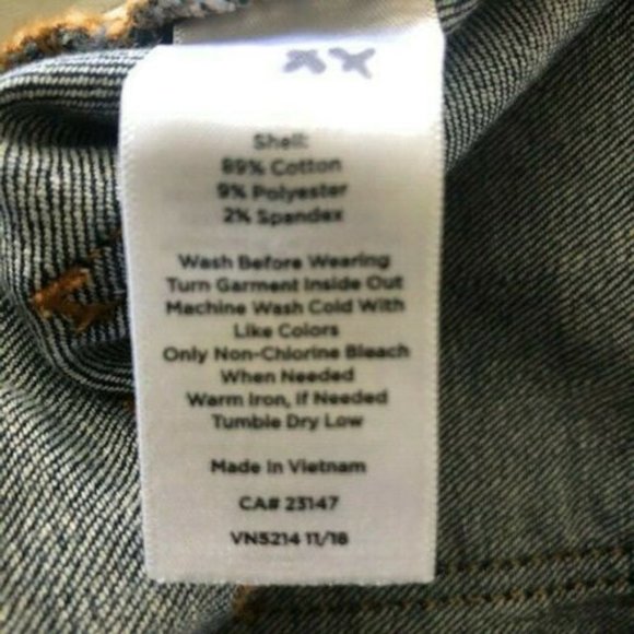 Talbots straight crop jeans size 8 petite - Picture 5 of 5